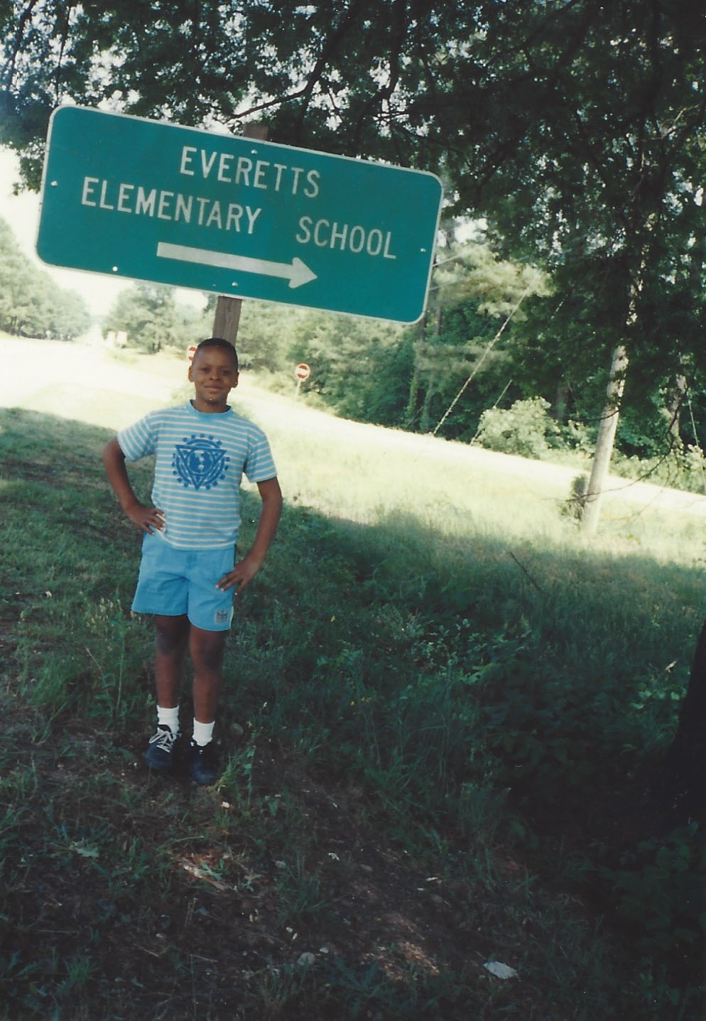 Everett as a baby.
